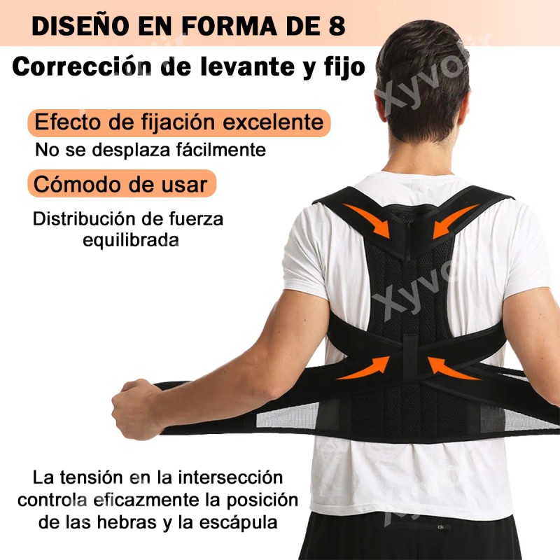2 Pcs Fajas Para Corregir Postura Joroba En Hombres Mujeres