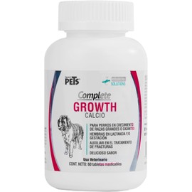 Fancy Pets Medical Solutions Complete Growth Calcio para Perros con 60 Tabletas