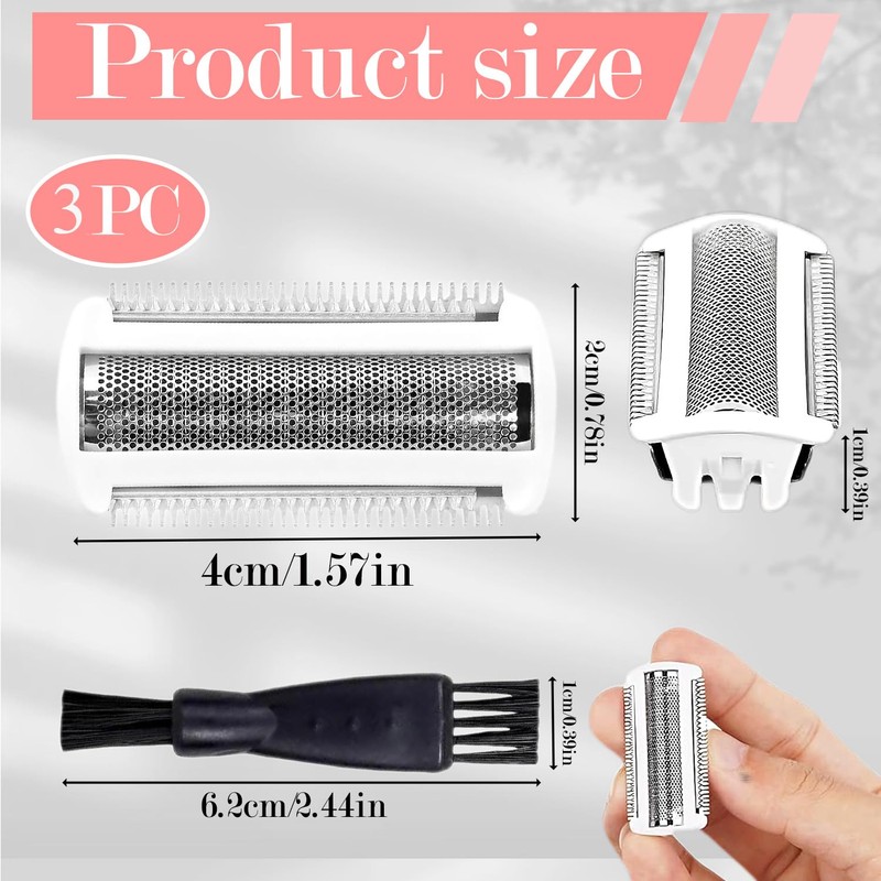 Lady Replacement Shaving Foil Head, Replacement Shaving Head Film with