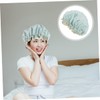 Baluue Double Thickened Shower Cap Bathing Cap Reusable Shower Cap