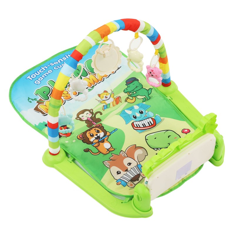 Baby Gym Activity Mat Kick Play Piano with Musical Toys