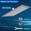 Voolan Rain Shower Head - High Flow Large Rainfall Shower