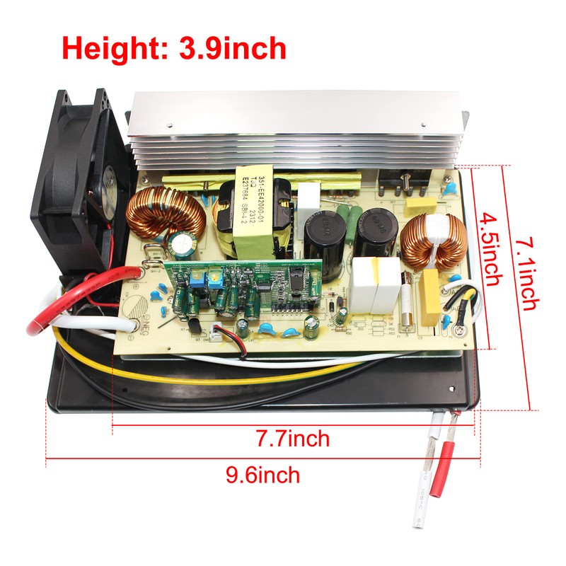 RV WF-8955-MBA Three-Stage Power Converter Unit Replacement for WF-8955 and