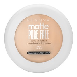 Renova Maquillaje En Polvo Pore Free Medium 10.5g