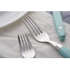 ANNOVA Silverware Set Stainless Steel Cutlery Color Handle With Rivet/Retro