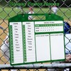 Magnetic Baseball Coach Clipboard, Dry Erase Tactical Baseball Lineup Board,