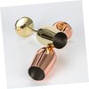LABRIMP Stainless Steel Goblet Gold Plating Unbreakable Wine Cup for