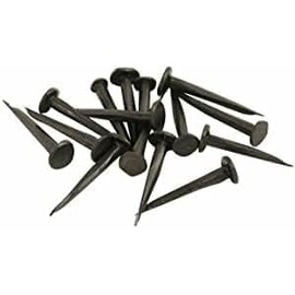 SISI UK 50 x Carpet, Upholstery Tacks 10mm,13mm,20mm & 25mm Fine Blued Cut Nails Pins (15mm)