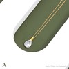 Amberta Solid 9ct Gold Pendant without Chain for Women |