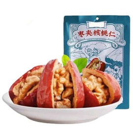 Red Jujube and Walnut Kernels Snack,200g/7.1oz Deliciously Nutty Casual Treats, Perfect for Gifting and Sharing, Specialty Healthy Snack