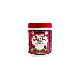 Cherie Sweet Heart USDA Organic Beet Root Juice Powder, Natural Nitrates for Energy, Flavor for Beverage and Smoothie, Water Soluble, No GMO, Vegan Friendly, 283g (10 Ounces)
