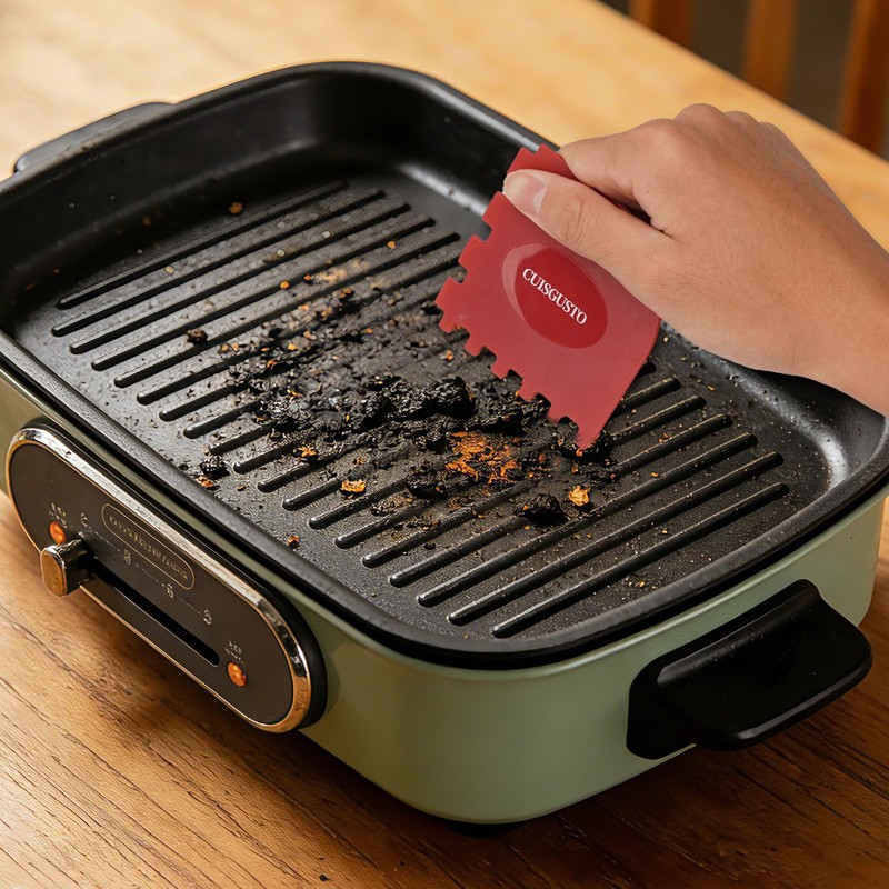 Pan Scraper Dish Scraper Food Scraper Tool Plastic Pot Scraper