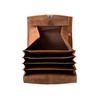 GERMANUS Toni Waiter's Wallet, Gastro Wallet, Real Leather, Wild Brown