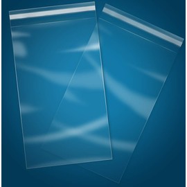 Bolsas de celofán transparente de celofán autosellables para fotos, joyas, panadería, golosinas, regalos de fiesta, 100 unidades