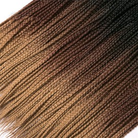 Feibin Hair Extensions Wigs 5 Pairs Set 22pcs Braid Hip Hop Dance Hairstyle Jumbo Pigtails for Braiding Gradient Hair Extensions Braid Cornrow Braid Braid Unisex Hip Hop False Hair (53#