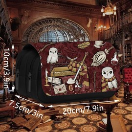 WKxinxuan Anime Pencil Case, Teenager, 3D Anime Pencil Case, Anime Pencil Case, School Anime Pencil Case, Double Zip Canvas Pencil Case for Children