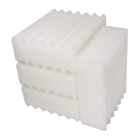 LTWHOME Fine Foam Filter Sponges Suitable for SunSun CBF-350 Bio-Pond Filter (Pack of 4)