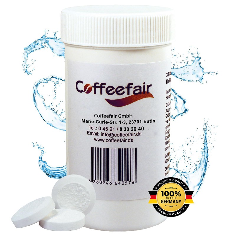 Coffeefair Cleaning Tablets for Fully Automatic Coffee Machines 30 x