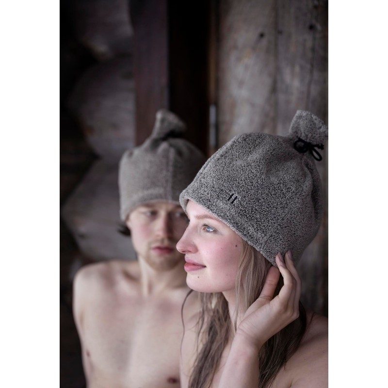 rento RNT-SAUNAHAT Women's Hat, Sauna Hat, Brown, Beige