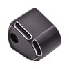 NATGIC 1PCS Black Billet Aluminum Ignition Switch Cover for Harley