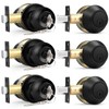 Probrico Keyed Alike Entry Door Knobs Lock Set and Single
