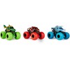 Monster Jam, 3 Pack Charged Beasts (Dragon, Octon8 and Ice