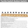 Komitasui Tactile Switch Button Switch for Pioneer CDJ2000 CDJ-1000MK CDJ1000