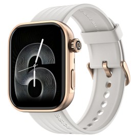 Noise ColorFit Pro 6 Smartwatch con IA, Pantalla AMOLED de 1.85, Autonomía 7 Días, Resistente al Agua IP68 - Oro Marfil                               