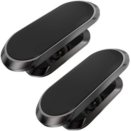 ECPAW 2020 Car Holder, Magnet, Smartphone Holder, Car Compact, Super Strong Magnetic, One-Handed, 360° Rotation, Drop Prevention, 2 Pieces