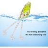 40PCS Fishing Lure for Saltwater Freshwater,Bass Soft Plastic Lure Jigs