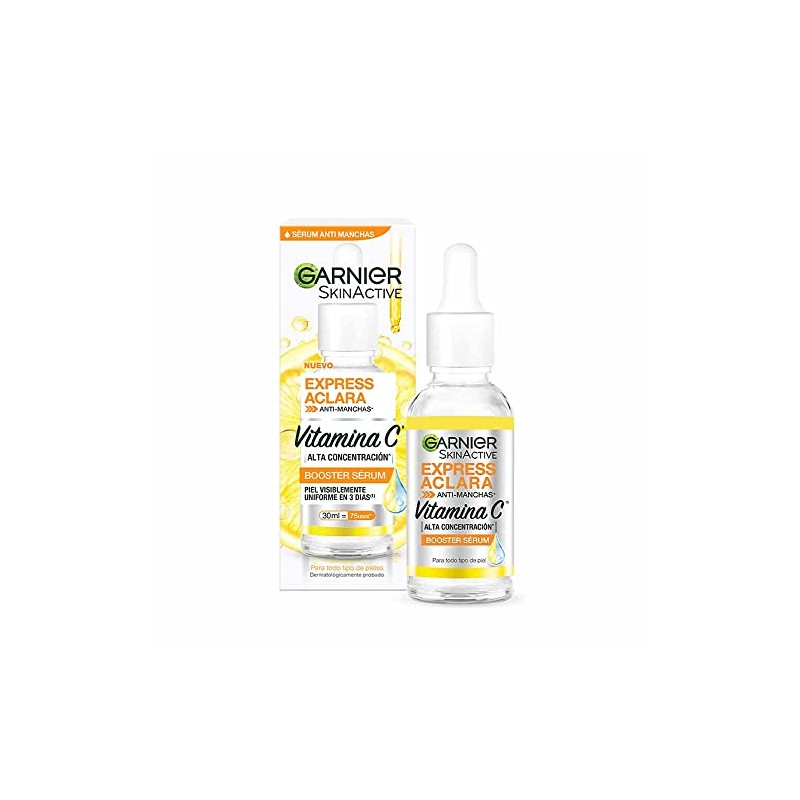 Garnier Skin Active Express Aclara Serum Anti Manchas con Vitamina