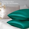 Vielit Set of 2 Satin Pillowcases, 40 x 80 cm,
