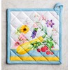 Maison d' Hermine Spring/Summer Set with Oven Gloves and Pot