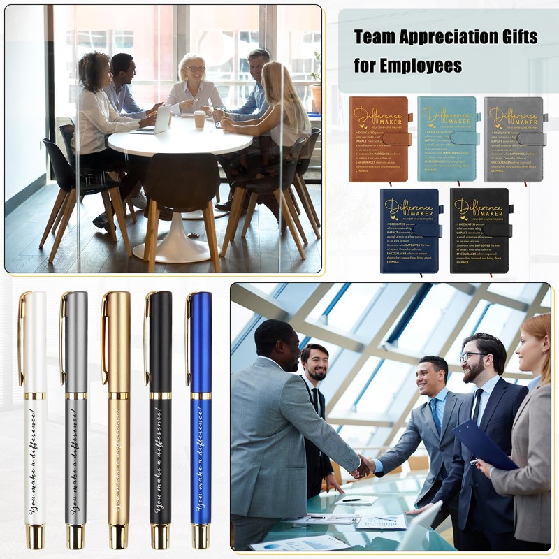 Kosiz 20 Pcs/10 Sets Christmas Employee Appreciation Gifts Bulk A5