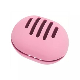 Portable silicone makeup egg storage box Travel portable makeup puff case