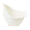 Marna K698W Tri Dish Drainer Bowl, M, White, 33.8 fl
