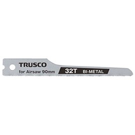 TRUSCO Bimetal Air Saw Replacement Blades 3.5 inches (90 mm) x 32 Mounts, 10 Pieces TAB-32-10P