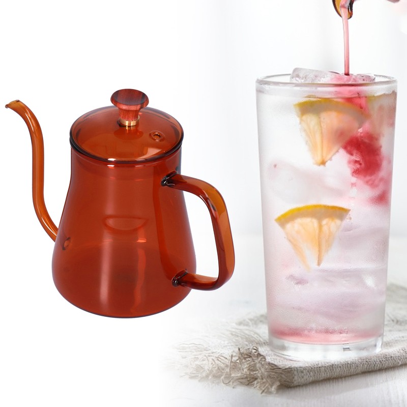 Long Spout Kettle Large Capacity Heat Resistant Easy to Clean