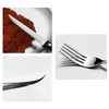 Emapoy 10 Pack Travel Camping Tableware Fork Spoons Plate Cutlery,