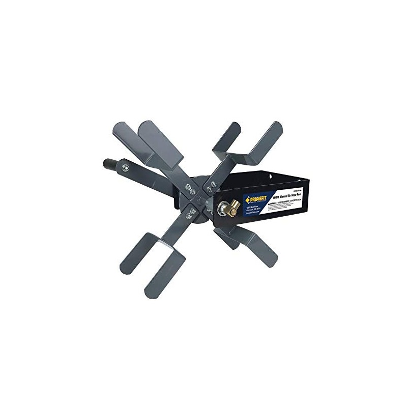 Primefit HRM38100 Manual Air Hose Reel with 100ft Capacity using