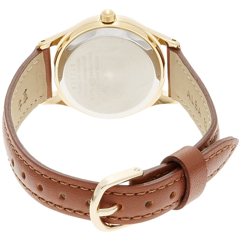 Seiko Watch Alba Quartz Character Watch ACCK405 Brown, Dial color