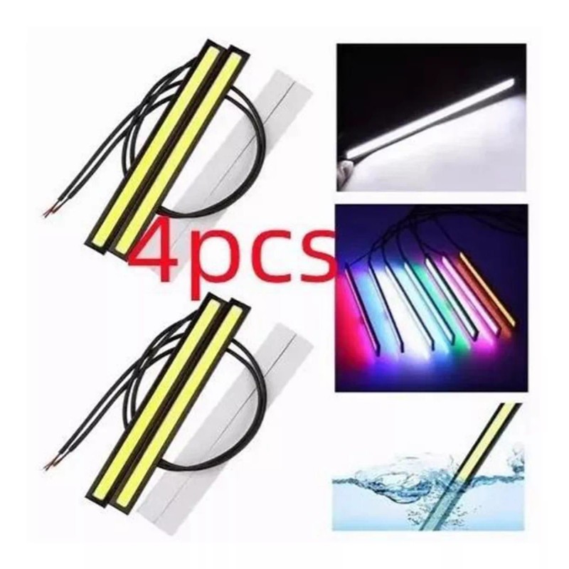 Hugo 4 Barras Tira Led Cob 17 Cm Luz De