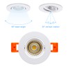 2Inch LED Recessed Ceiling Light, 3W Dimmable LED Downlight, 60