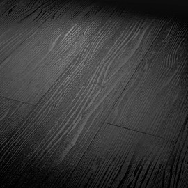 Livelynine Black Peel and Stick Tile 36-Planks 6x36 Glossy Black Wood Peel and Stick Flooring Planks Self Adhesive Waterproof Stick on Floor Tiles Bathroom Basement Rv Sticky Covering Floor Stickers