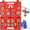 NYXOVA 24pcs Brake Caliper Tool, Heavy Duty Disc Brake Caliper