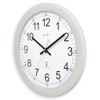 Acctim Forimia RC Wall Clock 30cm Silver 74417