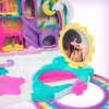 Polly Pocket Set De Juego Unicornio Con Salón Arcoíris