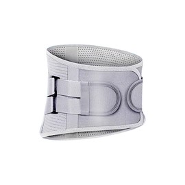 Waist Supporter, Waist Belt, Comfortable Belt, Double Compression Type, Thin, Lightweight, Mesh, Breathable, Strong Fixed Support, Reduces Lower Back Strain, Sports, Work, Unisex, (L)