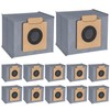 12 Pack X10 Dust Bag, Fit for Eufy X10 Pro