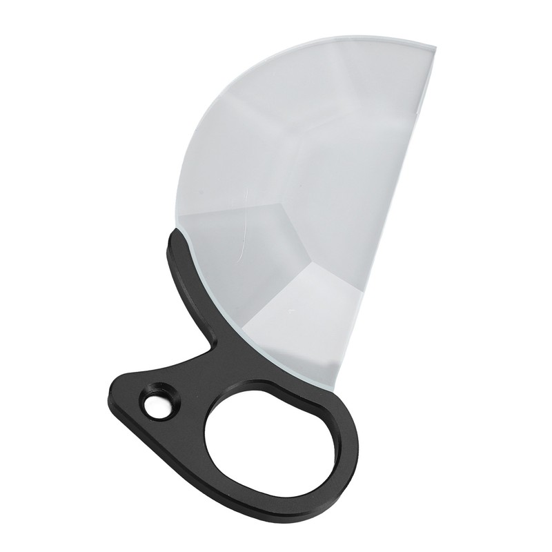 79mm Handheld Subtle Kaleidoscope Prism Semicircular Glass Filter Special Effects